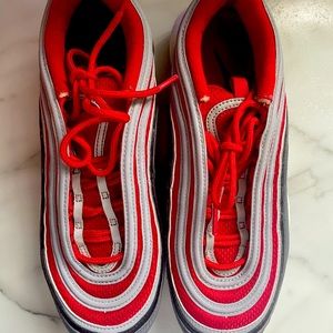 Nike Air Max 97 Dark Grey Gym Red